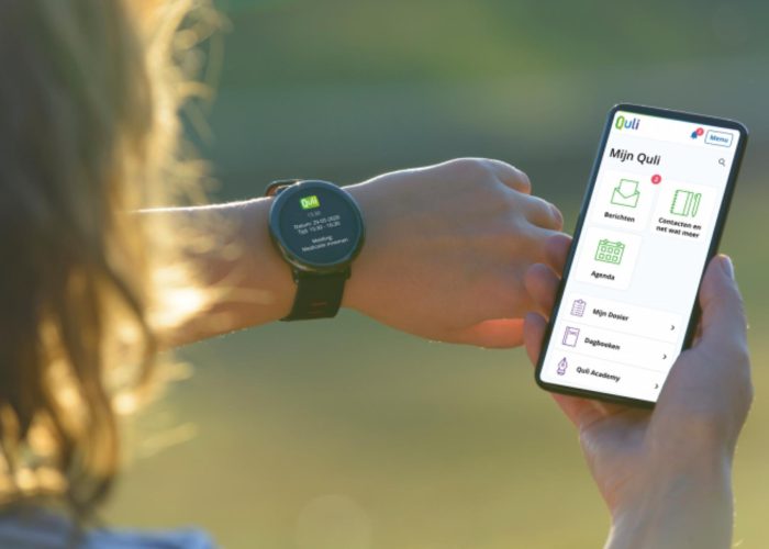 Grip op jouw zorg via de app en smartwatch
