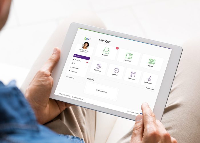 Mijn Quli PGO op de tablet - quli informatie delen