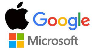 Apple Google Microsoft